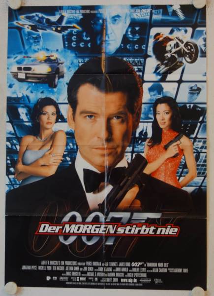 Tomorrow never dies original release german movie poster